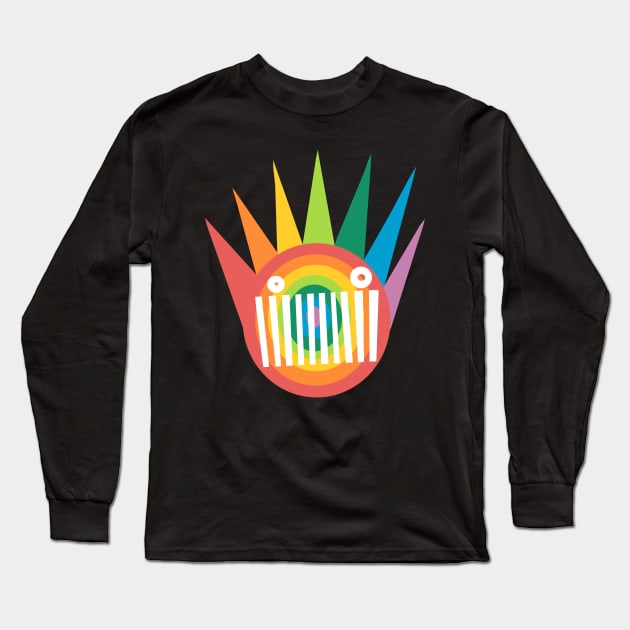 Ween - Rainbow Boognish Long Sleeve T-Shirt by brooklynmpls